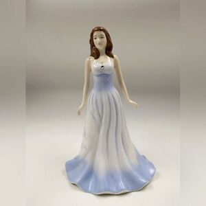 Royal Doulton England Bone China Gemstone Collection April Diamond Figurine